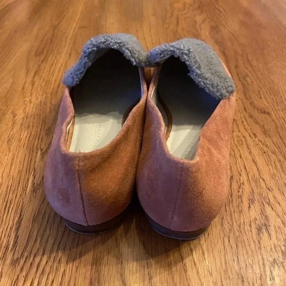 Lori Goldstein Greer Loafer Faux Shearling Suede 8M EUC! Bin A‎ - Picture 2 of 6